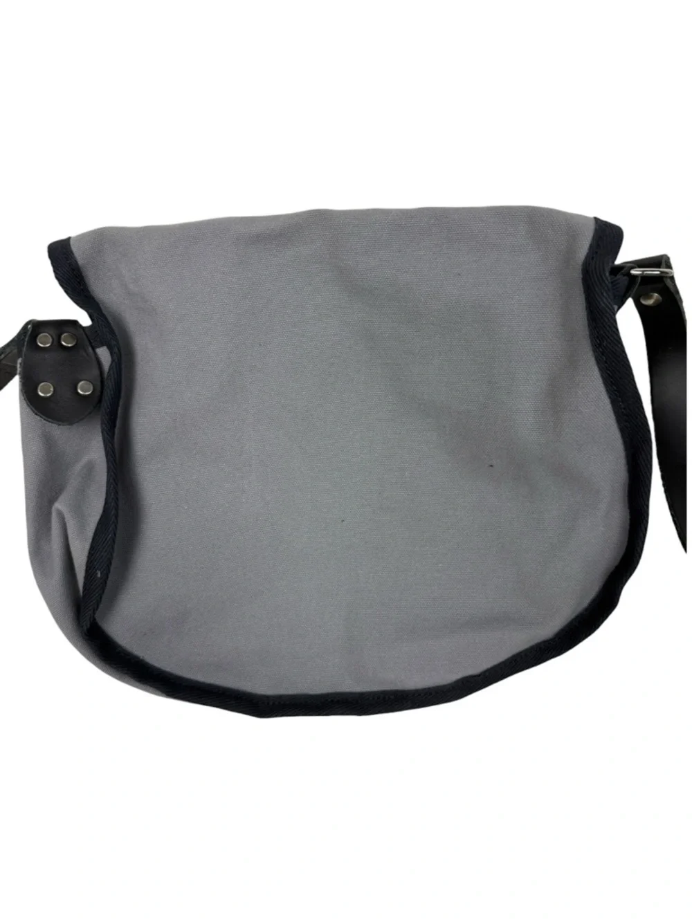 Duluth Pack Flat Canvas Leather Satchel Bag - Picture 3 of 5